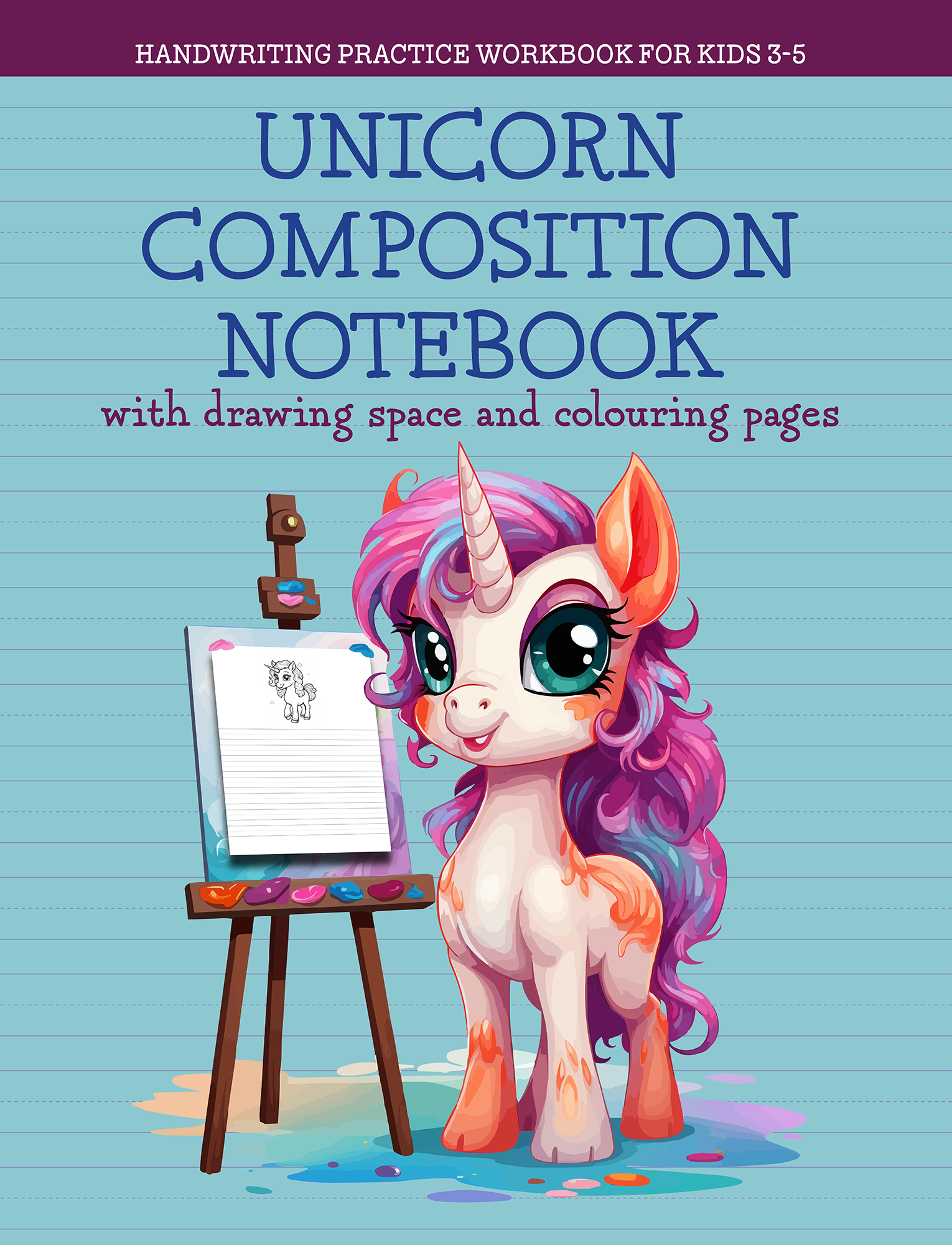 Cover of the book Unicorn Composition Notebook